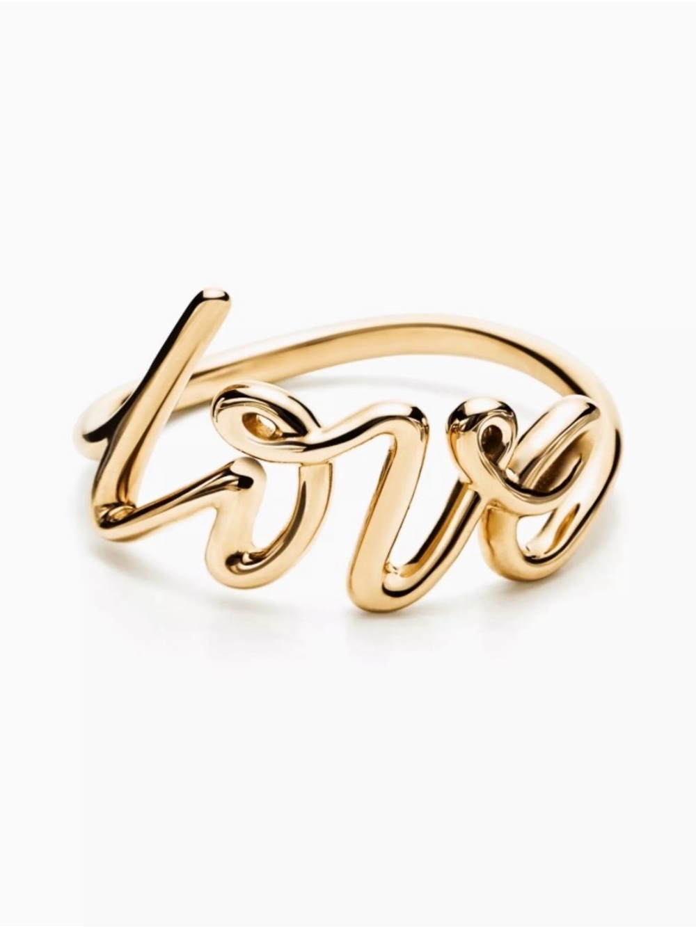 Tiffany & Co. Gold “Love” Ring